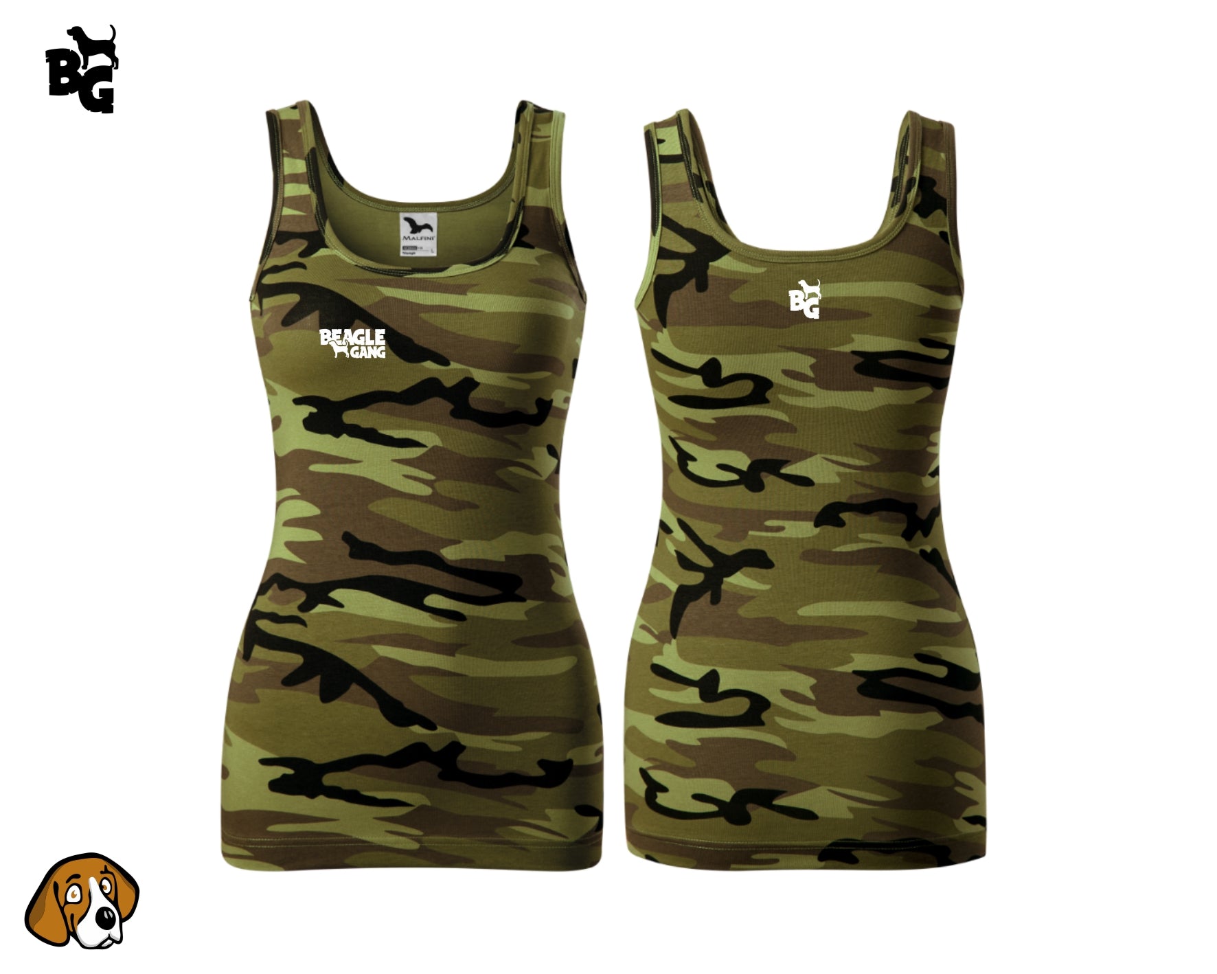 Dámské Tílko Camo Triumph BG Small